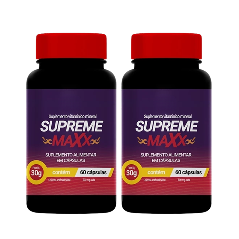 Supreme Maxx - Suplemento Natural - Promoção Exclusiva + Frete Grátis