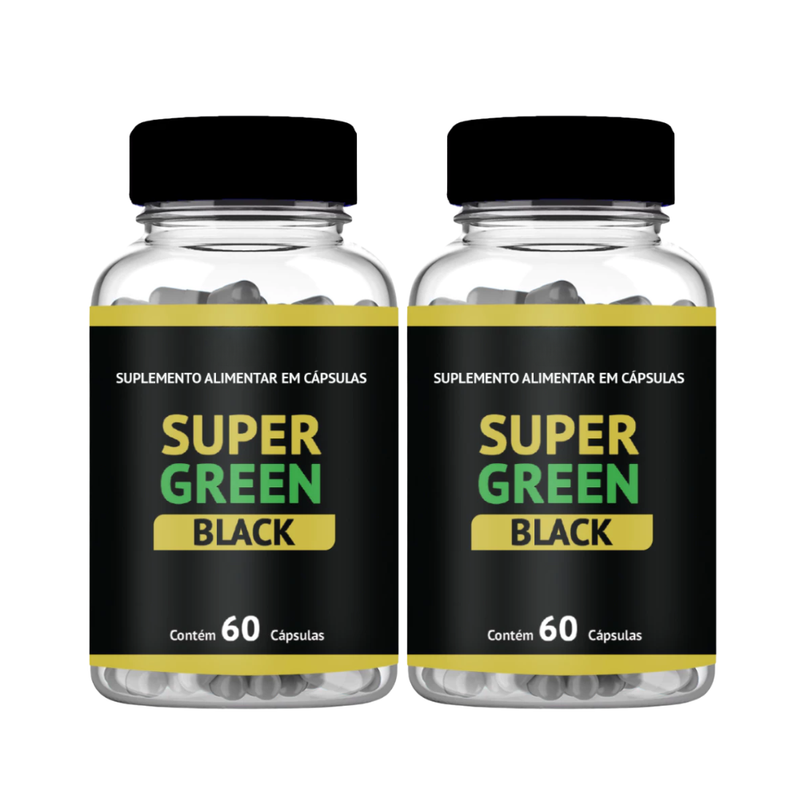 Super Green Black - Suplemento Natural - Promoção Exclusiva + Frete Grátis