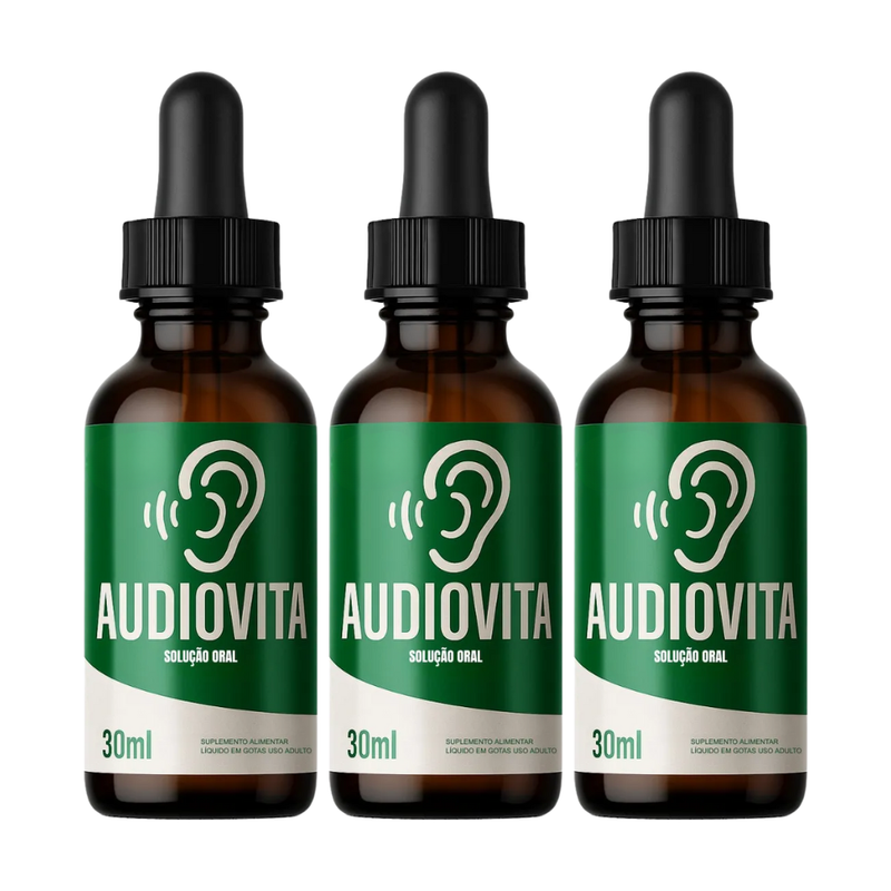 Audiovita - Suplemento Natural - Promoção Exclusiva + Frete Grátis