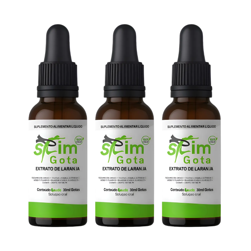 Slimgotas - Suplemento Natural - Promoção Exclusiva + Frete Grátis