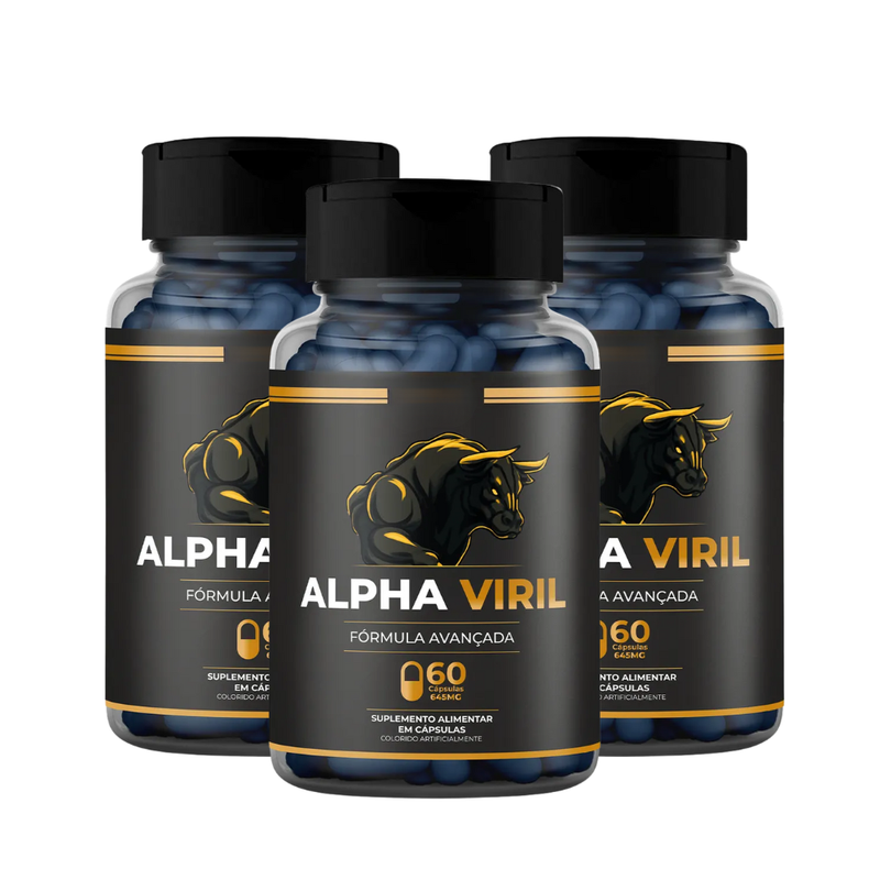 Alpha Viril - Suplemento Natural - Promoção Exclusiva + Frete Grátis