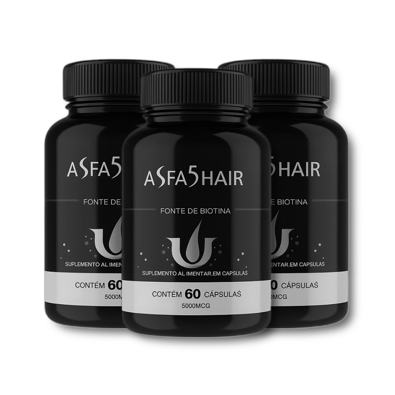 Alfa 5 Hair - Suplemento Natural - Promoção Exclusiva + Frete Grátis
