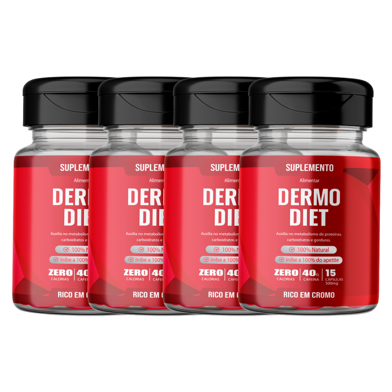 Dermo Diet - Suplemento Natural - Promoção Exclusiva + Frete Grátis