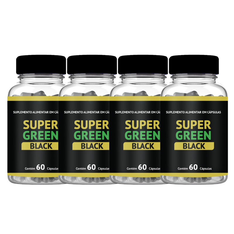 Super Green Black - Suplemento Natural - Promoção Exclusiva + Frete Grátis