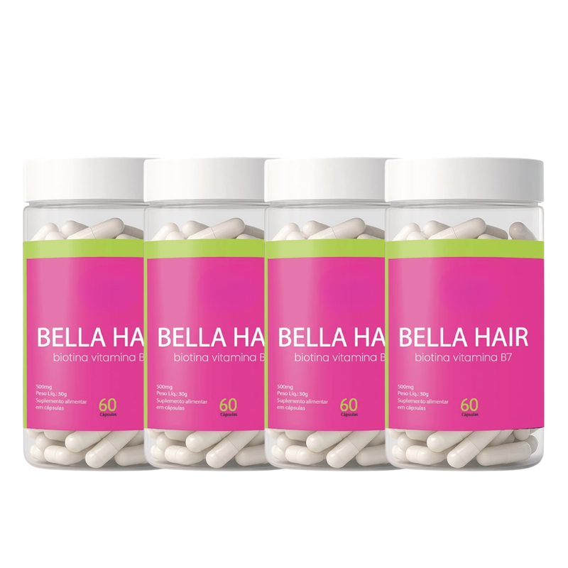 Bella Hair - Suplemento Natural - Promoção Exclusiva + Frete Grátis