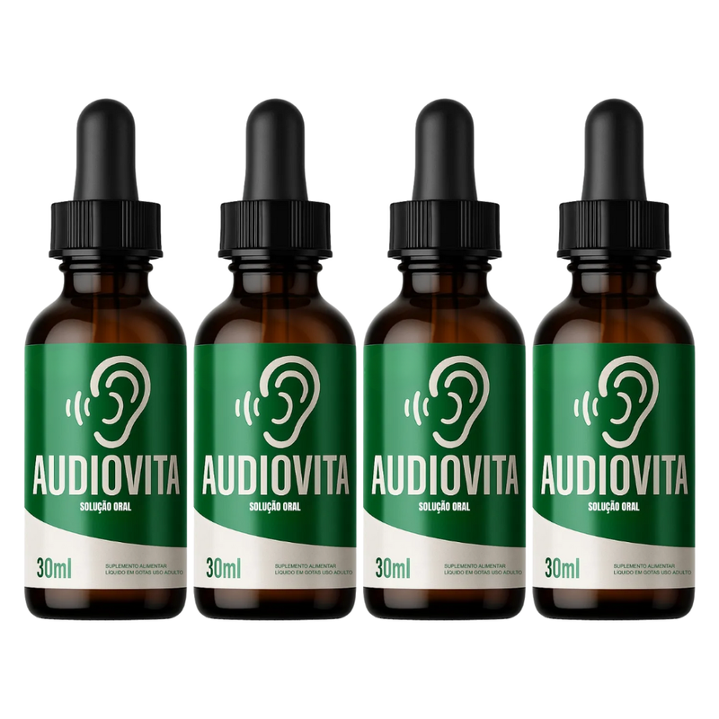 Audiovita - Suplemento Natural - Promoção Exclusiva + Frete Grátis