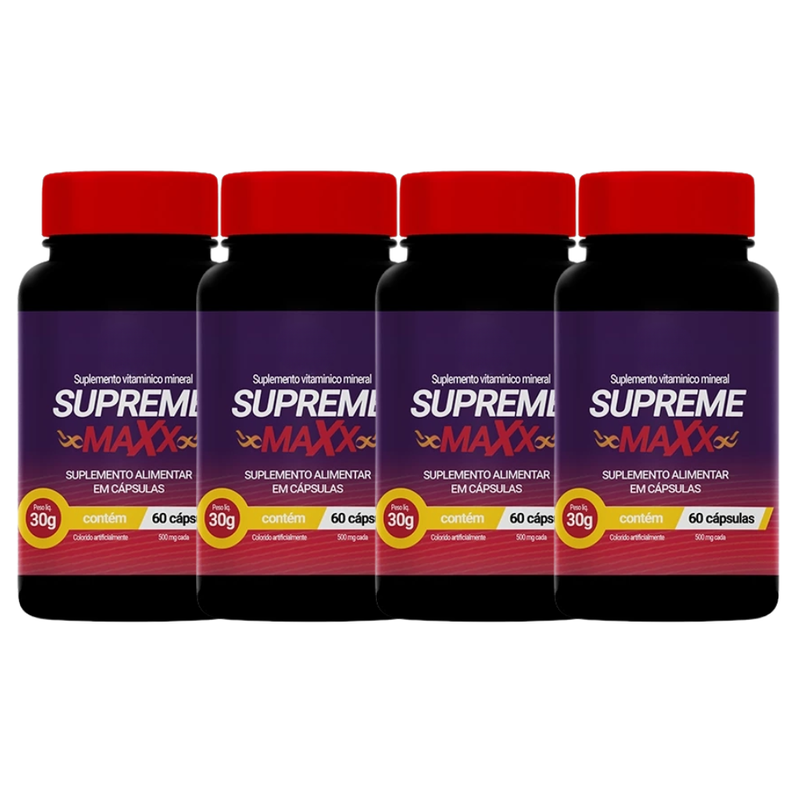 Supreme Maxx - Suplemento Natural - Promoção Exclusiva + Frete Grátis