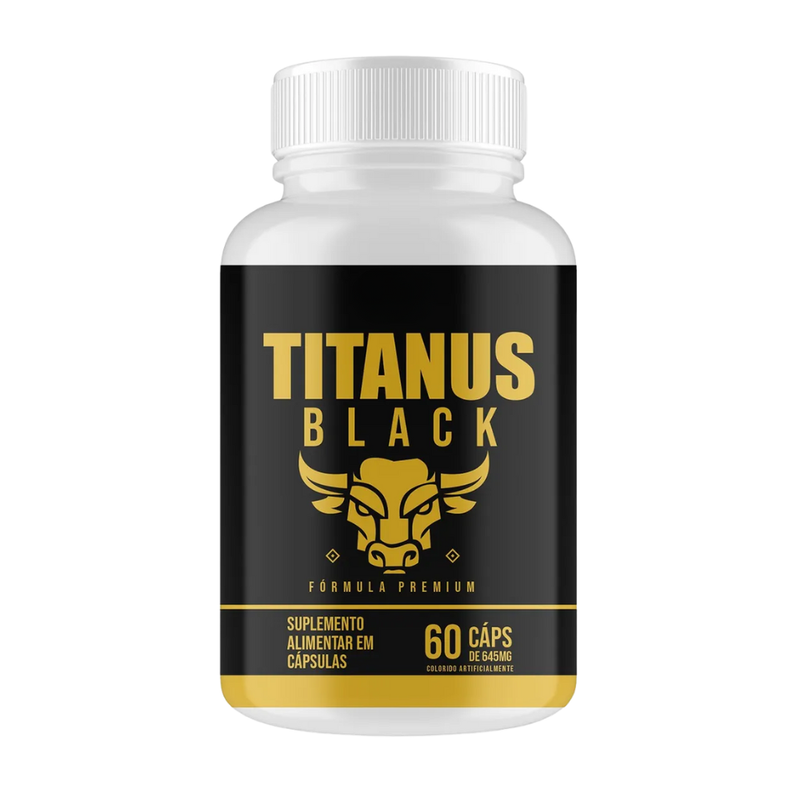 Titanus Black - Suplemento Natural - Promoção Exclusiva + Frete Grátis